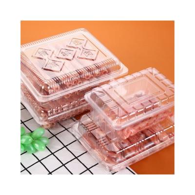 China Factory direct 500g sliced ​​meat plastic transparent box disposable for sale