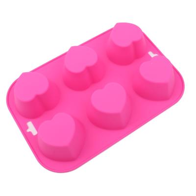 China Amazon Hot Sale Disposable Roll Baking Tray Pastry Mold Silicone Mini Cake Mold for sale