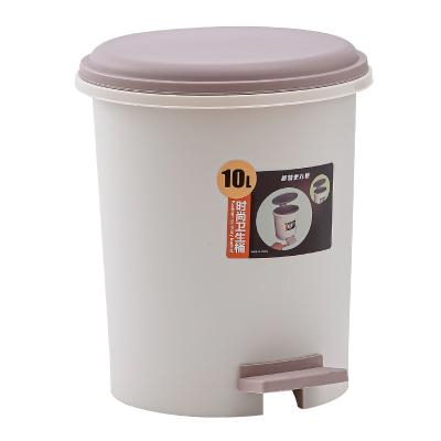 China Sustainable Commercial Durable And Smell Proof Restaurant Trash Bin Household Trash Can for sale