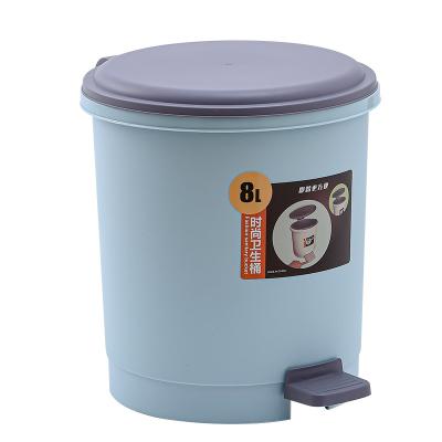 China China Sustainable Wholesale Pedal Trash Bin Kitchen Plastic Waste Bins for sale