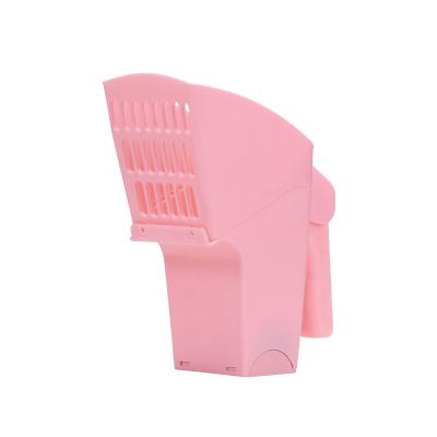 China Hot Selling Cats Pet Care Products ABS Square Cat Litter Scoops Shovel Plastic Pet Shovels for sale