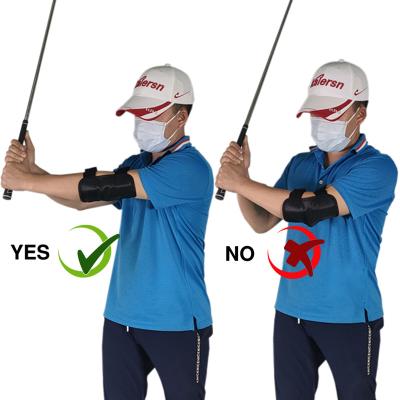 China Adjustable/Detachable For Beginners Golf Swing Band Golf Wrist Corrector Arch Corrector Elbow Brace Golf Swing Training Aid for sale