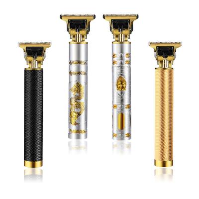 China Commercial Haircut Electric Full Automatic Professional Beard Trimmer Mens 0mm Razor Men's Trimmer Rechargeable Hair Clipper T9 for sale