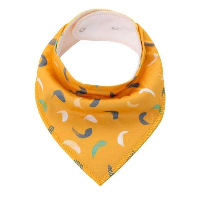 China Amazon Cotton Baby Organic Triangle Saliva Towel Wrap Dress Baby Bibs Washable Wholesale Absorbent Organic Baby Bibs for sale