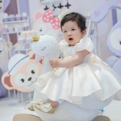 China Comfotable New Fashion Girls Princess Wedding Pettiskirt Kids Ball Gown Flower Girl Dress for Baby and Toddler for sale