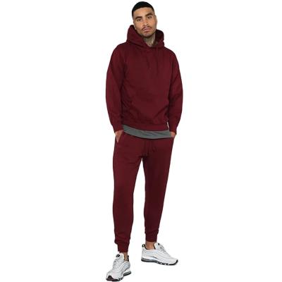 China Viable Hot Selling Comfy Sweatsuits Sports Couples Solid Color Hooded Sweater Training Suit Products for sale