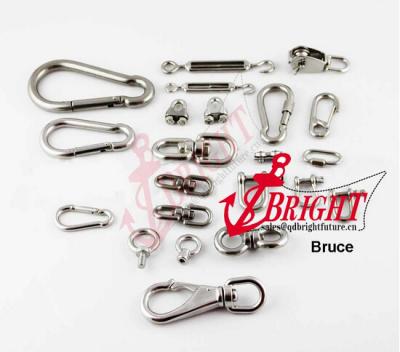 China 316 Stainless Steel Metal Snap Hooks 316/Carabineer/Biner for sale