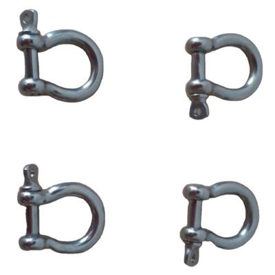 China General Industry 6mm European Stainless Steel Bow Shackle Collet Pin for sale