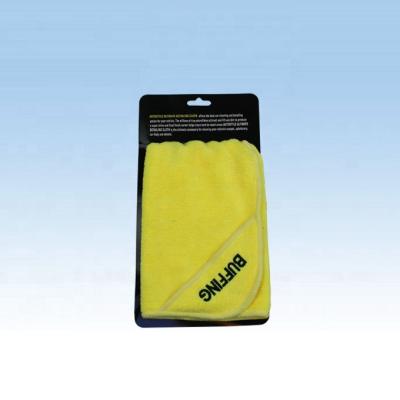 China Durable Covered PU Microfiber Cleaning Cloth for sale