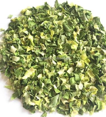 China Spring Dried Pure Dehydrated Green Onion Flakes Instant Soup Noodles for sale