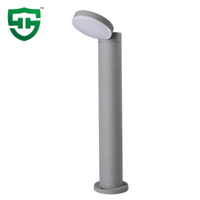 China LANDSCAPE Zhongshan manufacturer outdoor aluminum garden bollard light ip54 12W waterproof led lawn light for sale