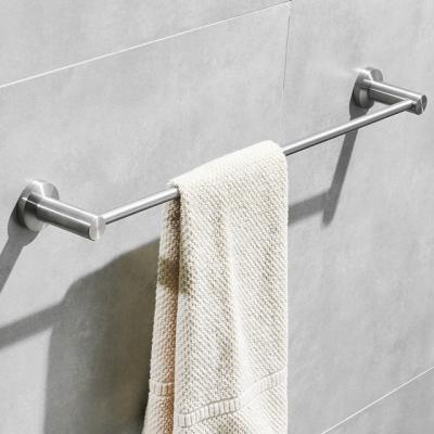 China Simple Bathroom Accessories Modern Towel Rack For Shower Glass Door Wall Mounted Towel Rack for sale