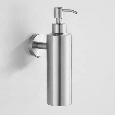 China Modern Wall Mounted Liquid Soap Dispenser Stainless Steel Wall Mounted Soap Dispenser for sale