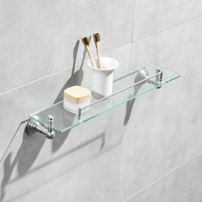 China Wall Mounted Type 304 Stainless Steel Bathroom Storage Shelf Accessories Organizer for sale