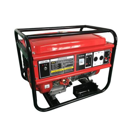 China China OEM Generator Factory 6500cx Gasoline Generator Set For Export ZH6500HD for sale