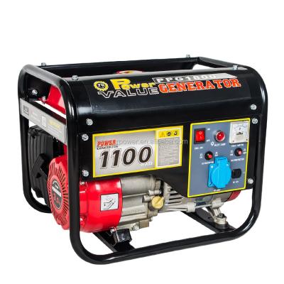 China Power Value Gasoline Electric Generator 1000w With 156f Engine For Sale PPG1800 for sale