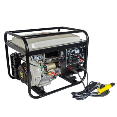 China Home Use Power Value Taizhou 5kw AC Portable DC Welding Start Gasoline Electric Generator for sale