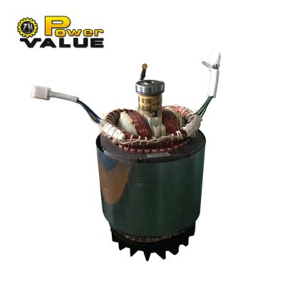 China Power Value Copper Coil Generator Use Low RPM 5kva Generator Alternator 26*22*22cm for sale