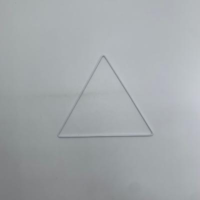 China Metal Geometric Shape Small Size Triangle Set Modern Metal Frame for sale