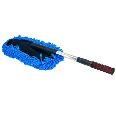 China Sustainable Microfiber Car Duster Clean Cleaning Sweeps Universal Lint Free Duster Car Brush With Long Brush for sale