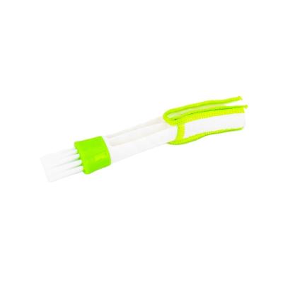 China Multi-function double hand household head air mouth and corners plastic cleaning brush for sale