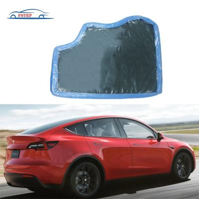 China Electric vehicle factory body parts rear door right side glass OEM 149550800A 149550700A for Tesla Y model for sale