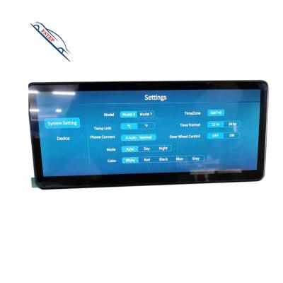 China High quality style console touch screen electric vehicles factory car LCD display digital dashboard fit for tesla model 3 meter instrument for sale