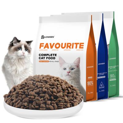 China Chinese OEM ODM Cat Foods Best High Protein Pet Delicious Dry Cat Food No Additive Sustainable Price High Quality for sale