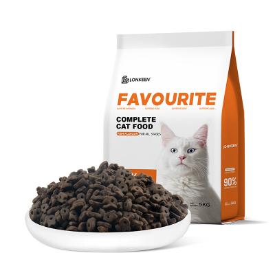 China Viable Factory Sales Modern Design Hot Nutritional Balance Gradients Black No Additive Dry Cat Food for sale