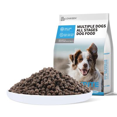 China Sustainable OEM ODM Factory Supply No Synthetic Preservatives Added Good Healthy Dry Dog Food Use For All Kinds Age for sale