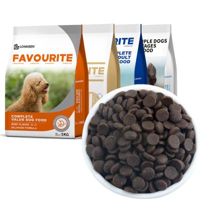 China Viable Wholesale China Supplier Large Particles Dry No Additive Balance Nutritional Dog Food for sale