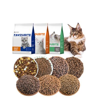 China Organic Sustainable Custom OEM ODM No Additions Cat Foods Multiple Flavors Freeze Dried High Protein Cat Food for sale