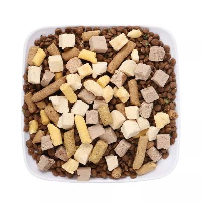 China Good Price Viable New Product Chicken Nutritional Balance No Additives Freeze Dried Cat Food for sale