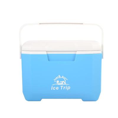 China Waterproof Outdoor Camping Ice Cooler Box Cold Chain Storage Plastic Cooler Box Insulated Portable Cooler Lunch Box for sale