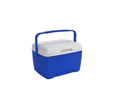 China Waterproof 8L Small Cooler Cooler Camping Lunch Box Lightweight Mobile Food Can Hard Cooler Box for sale