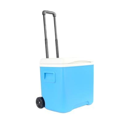 China Wholesale Waterproof Portable Plastic Outdoor Food Camping Cooler Box Factory Container Cooler Fresh-keeping Cold Cooler for sale