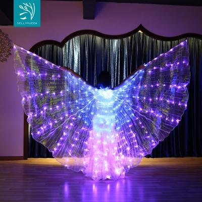 China Prop 600 LED Light Up Belly Dance Isis Wing For Ladies Bellyqueen for sale