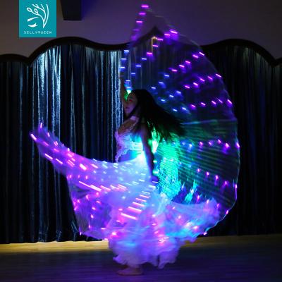 China Hip Scarf 300 LED Light Up Belly Dance Isis Wing For Ladies, BellyQueen for sale