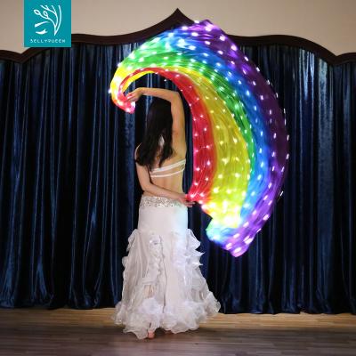 China Veil Light Up Led Belly Dance Veil For Ladies for sale