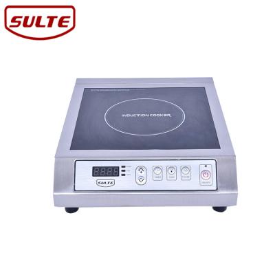 China High Quality Stainless Steel Low Power 3500W Worktop Induction Cooker, Waterproof High Quality Glass Ceramic Induction Cooker Dish for sale