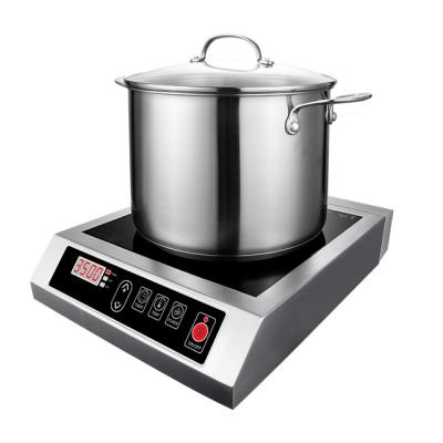 China Portable High Efficiency 110V 220V Single Commercial Induction Electric Cooktops Cooker With High Quality Spare Parts for sale