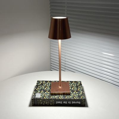 China Modern Amazon Bar Lamp Rechargeable Touch Dimming Decorative Dining Table Lamp Coffee Table Lamp Night Light Bedside for sale