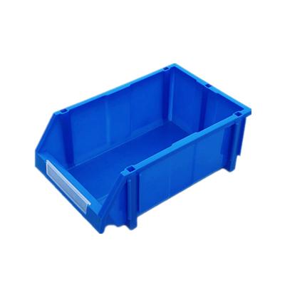 China Traditional Industrial High Quality Plastic Stackable Shelf Bins Storage Warehouse Plastic Portable Boxes For Spare Parts for sale