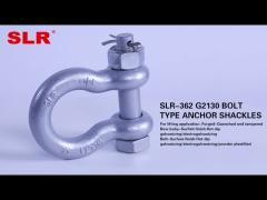 SLR362-BOLT TYPE DEE BOW SHACKLE