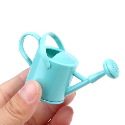 China stuffed & Miniature Plush Toy 1/12 Garden Watering Can For Dollhouse Furniture Decor Accessories Kids Pretend Play Toys Gift for sale