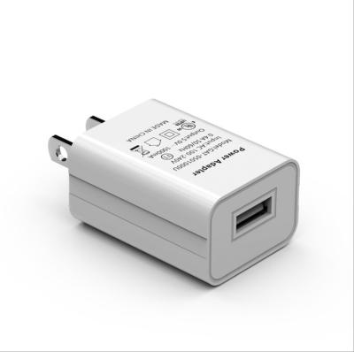 China Universal Portable Wall Charger CE ROHS FCC 5V 1A USB Travel Plug Charger Block Safety Power Home Adapter for sale