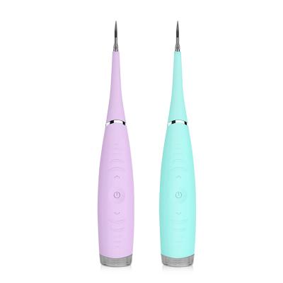 China Portable Waterproof Rechargeable High Frequency Electric Water Ultrasonic Tooth Cleaner for sale