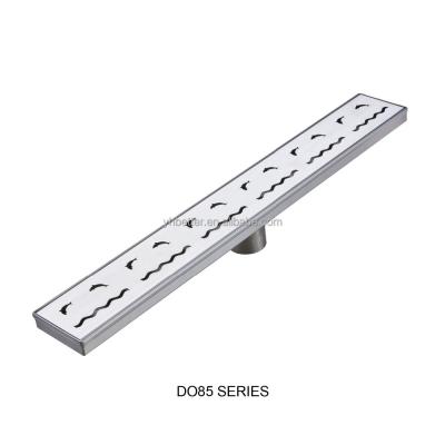 China Linear Rectangular Strainer Stainless Steel Drain , Side Outlet Linear Shower Drain Floor Drainage for sale