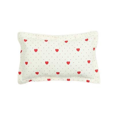 China Non-Toxic Cute Solid Printed Silk Pillowcase For Crate Skin-Friendly Silk Pillowcase Baby Infant Breathable Pillowcase for sale