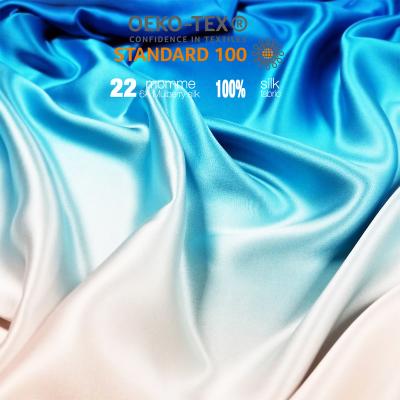 China Viable wholesale heavy mulberry fabric 19-40momme 100% pure silk mulberry silk fabric for sale